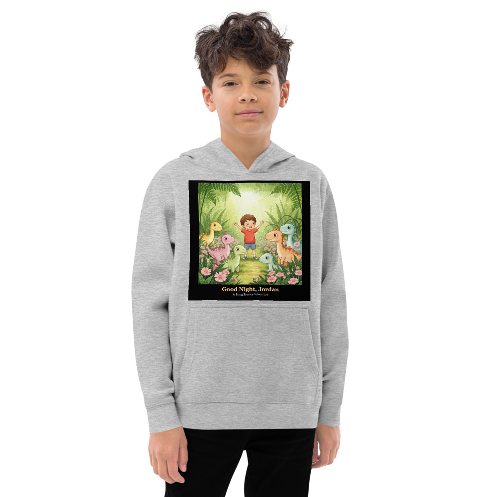Bedtime Hoodie with personalized story art